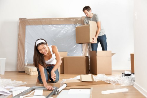 Packing and loading support for a move in Islington