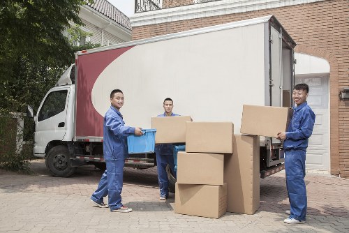 Man and Van Islington team handling a move safely with protective equipment