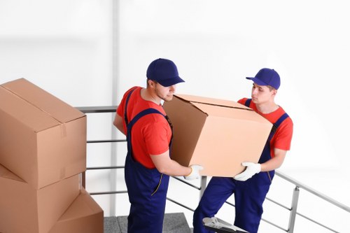 Packing and loading furniture for removals in Islington