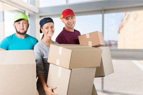 Final legal terms section for a man and van service
