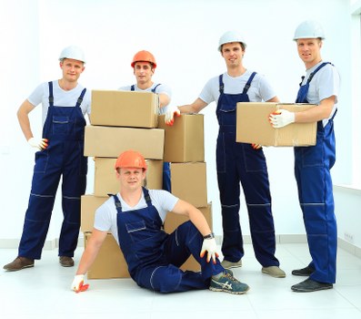Careful wrapping of fragile household items