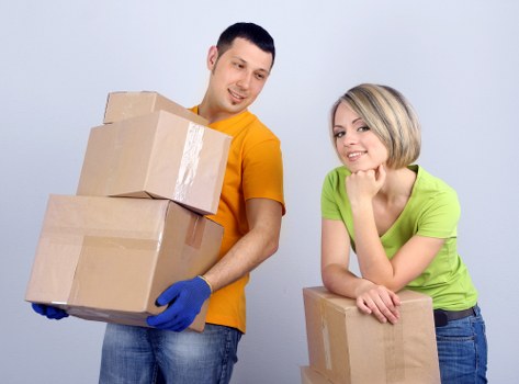 Unpacking essentials in a new Islington flat