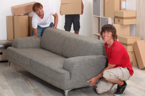 Commercial furniture relocation in Islington office premises