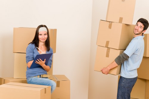 Commercial removals support for an office move in Islington