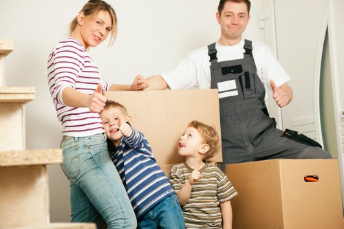 Local van service handling furniture and boxes in Islington